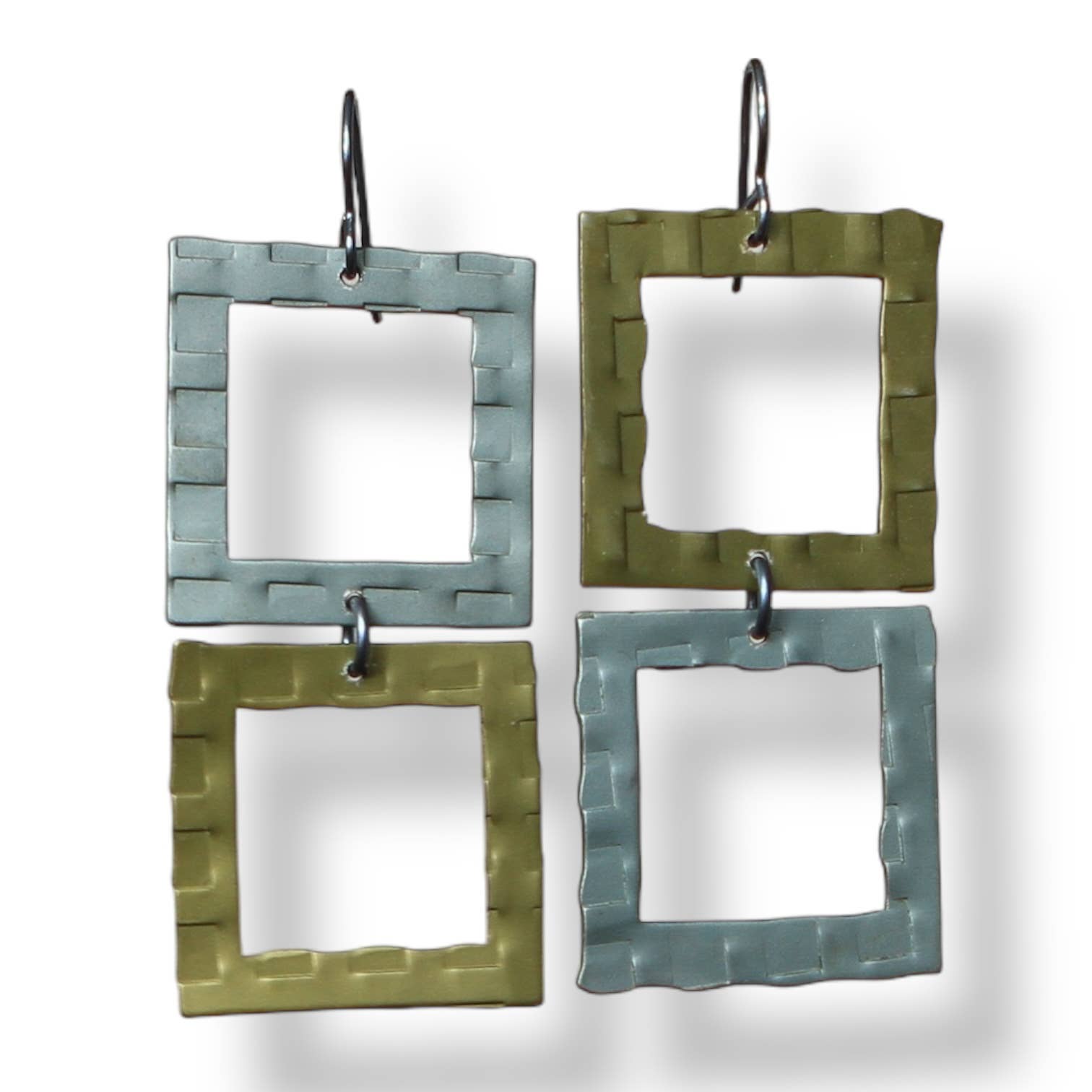 Q3 Art Inc. - Venta al por mayor Pendientes colgantes - Pendientes Cuadrados Surtidos6