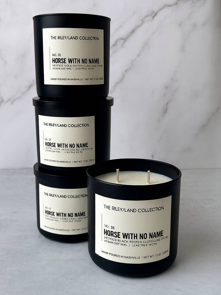 Colección de Velas Legacy - Caballo Sin Nombre para venta al por mayor de THE RILEY/LAND COLLECTION