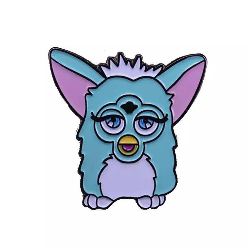 Kismet Showroom - Wholesale Lapel Pin/Button - Furby Enamel Pin0