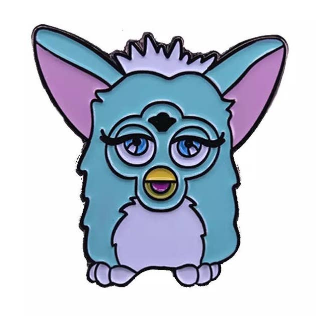 Kismet Showroom - Wholesale Lapel Pin/Button - Furby Enamel Pin0