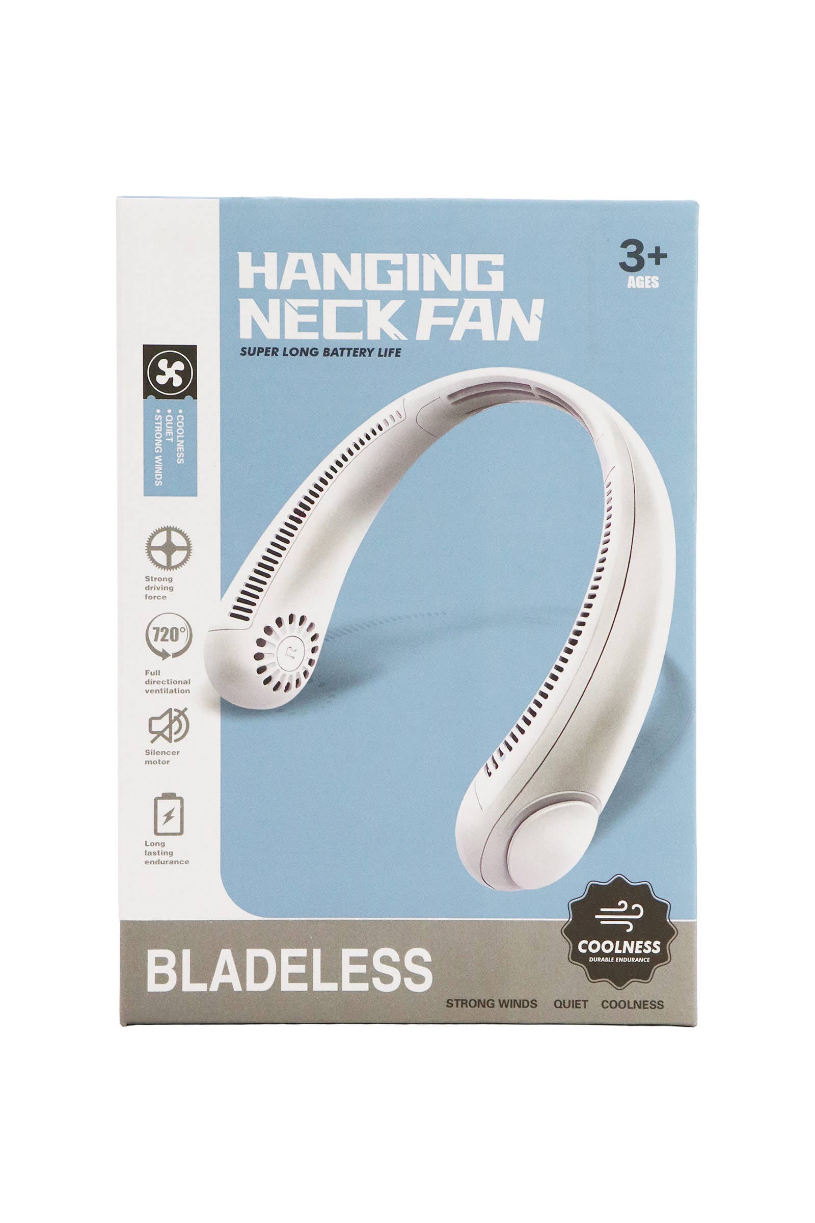 Assorted Bladeless Neckband Electrical Fan for wholesale on Faire8