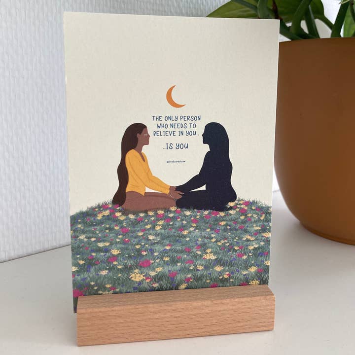love, KAUR - Wholesale Postcard - Postcard - Self Belief4
