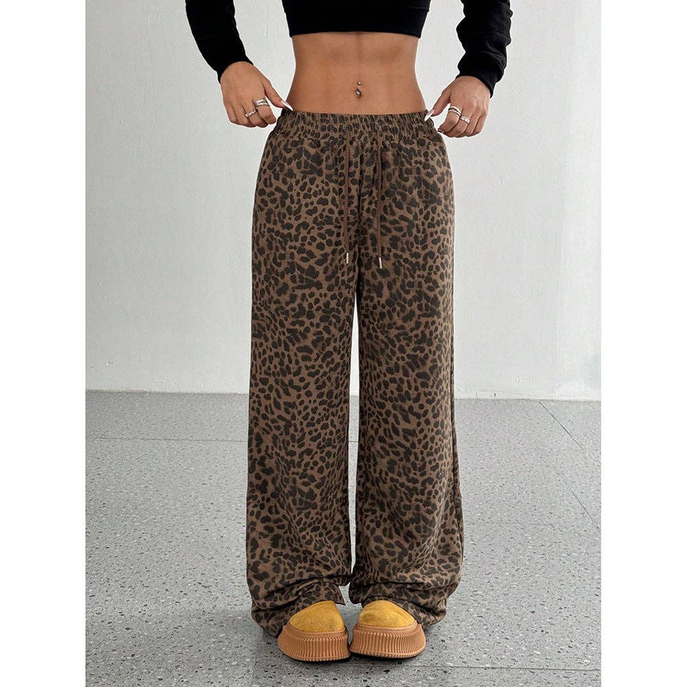 Masyal - Wholesale Pants - Women's - Spring and Autumn Women's High Waist Wide Leg Slim Pants0