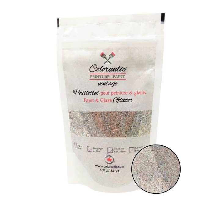 Colorantic - Wholesale Paint/Wax Brush - COLORANTIC | Fine Glitter Paint Additive for Chalk Painting