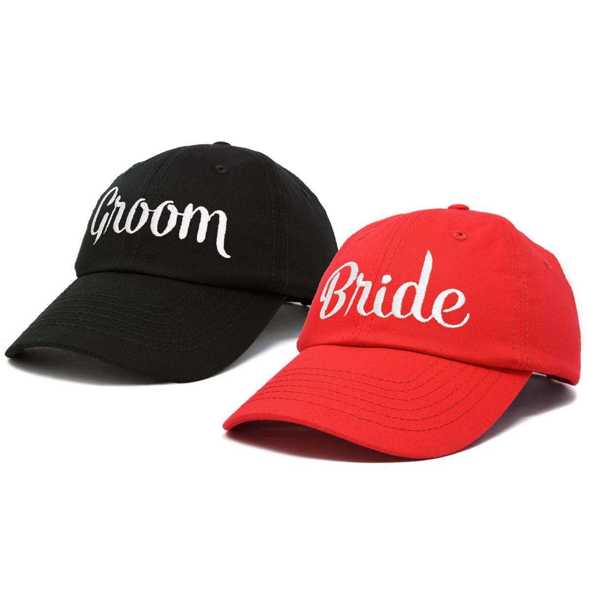 Dalix - Venta al por mayor Gorra de béisbol - Unisex - DALIX Novia Novio Papá Sombreros Gorras De Béisbol Gorras De Boda Recién Casados51