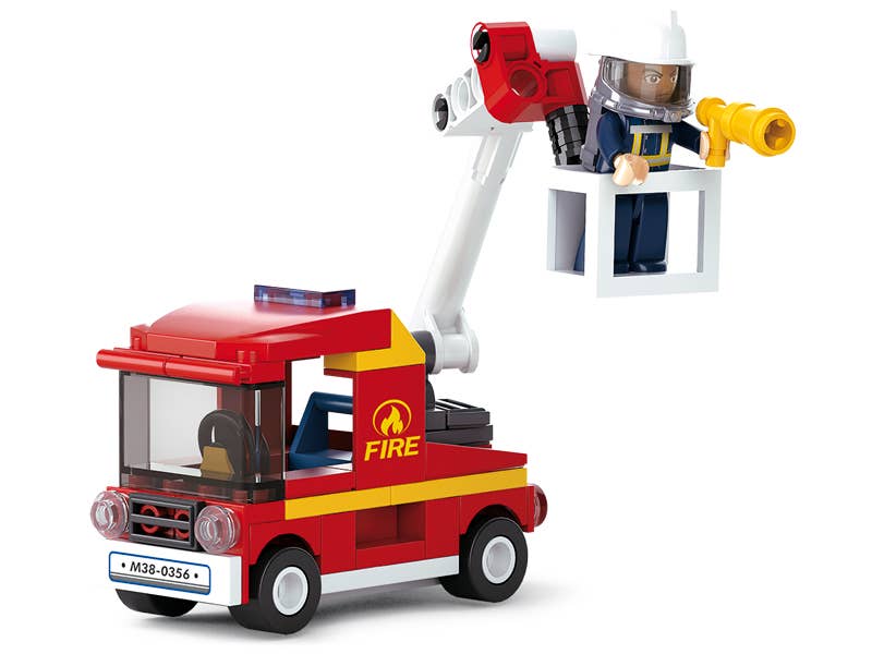 Sluban Europe BV - Wholesale Toy Set - Kids - M38-B0622A/Fire small aerial work platform