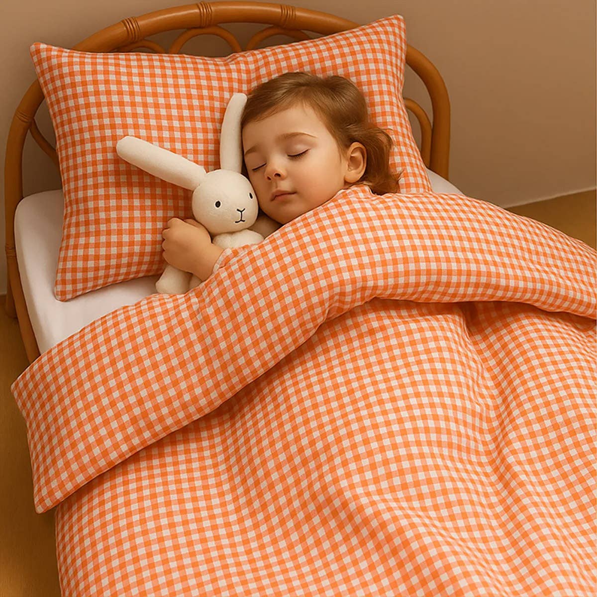 PAPATE - Wholesale Duvet Cover - Kids & Baby - Organic Cotton Duvet Cover - Vichy
1