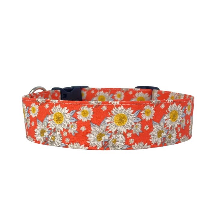 Collier pour chien Hippie Tournesol par Duke & Fox® pour la vente par Duke & Fox