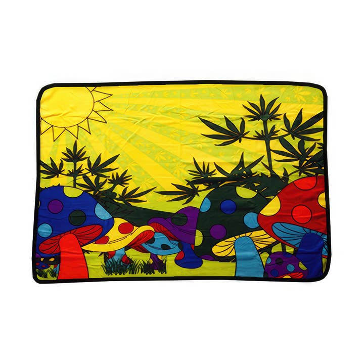 Sunny Delight Mushroom Blanket for wholesale by Gypsy Rose