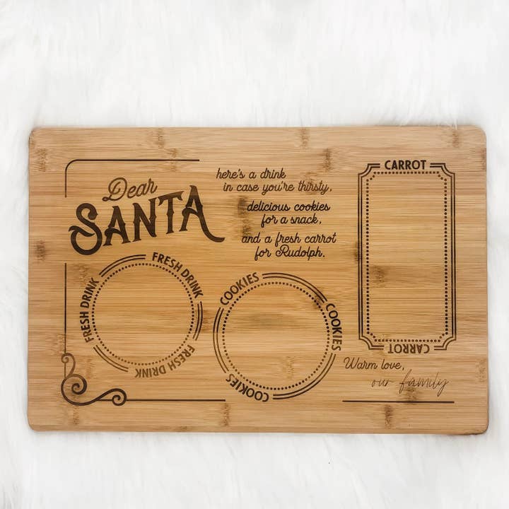 Santa Tray for wholesale by A Touch of You By Jackie