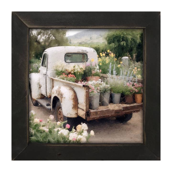 White Flower Truck for wholesale by ginger blue