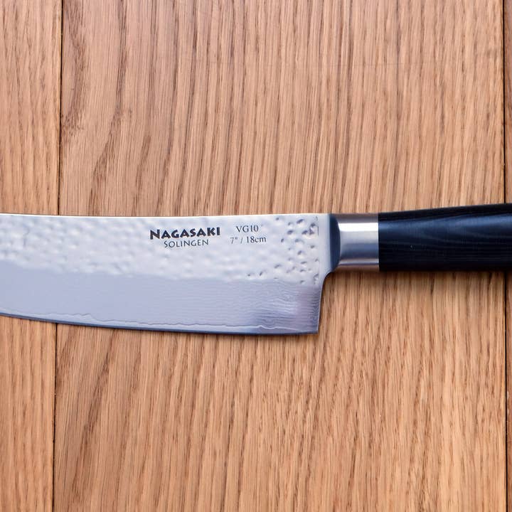 Nagasaki Solingen 7"/18cm Santoku Knife for wholesale by STERNSTEIGER