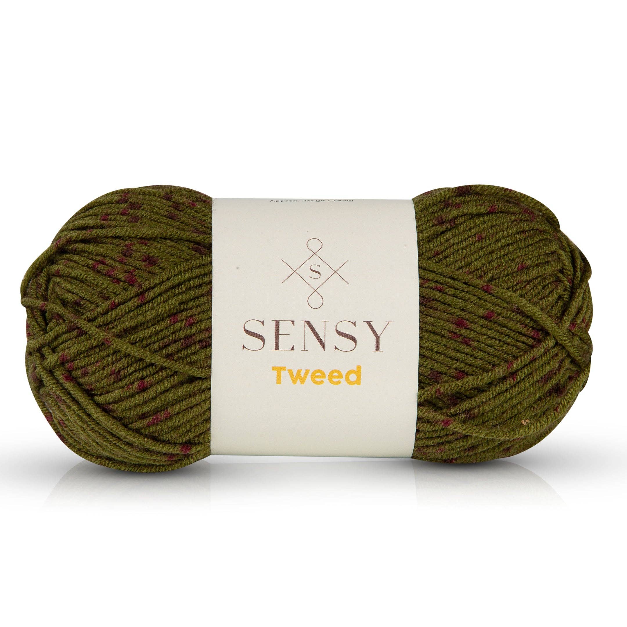 Sensy - Wholesale Yarn - Sensy Tweed Yarn, 3.5 oz, 214 Yards, Gauge 4 Medium2
