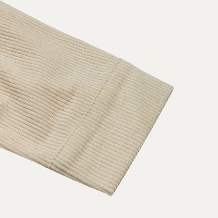 Beige Multi Popular Corduroy Houndstooth Splicing Button-Up Crop Jacket for wholesale on Faire4