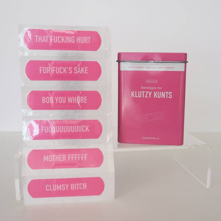 Classy Cards Creative - Wholesale Bandaids/Bandages - Klutzy Kuntz Bandages