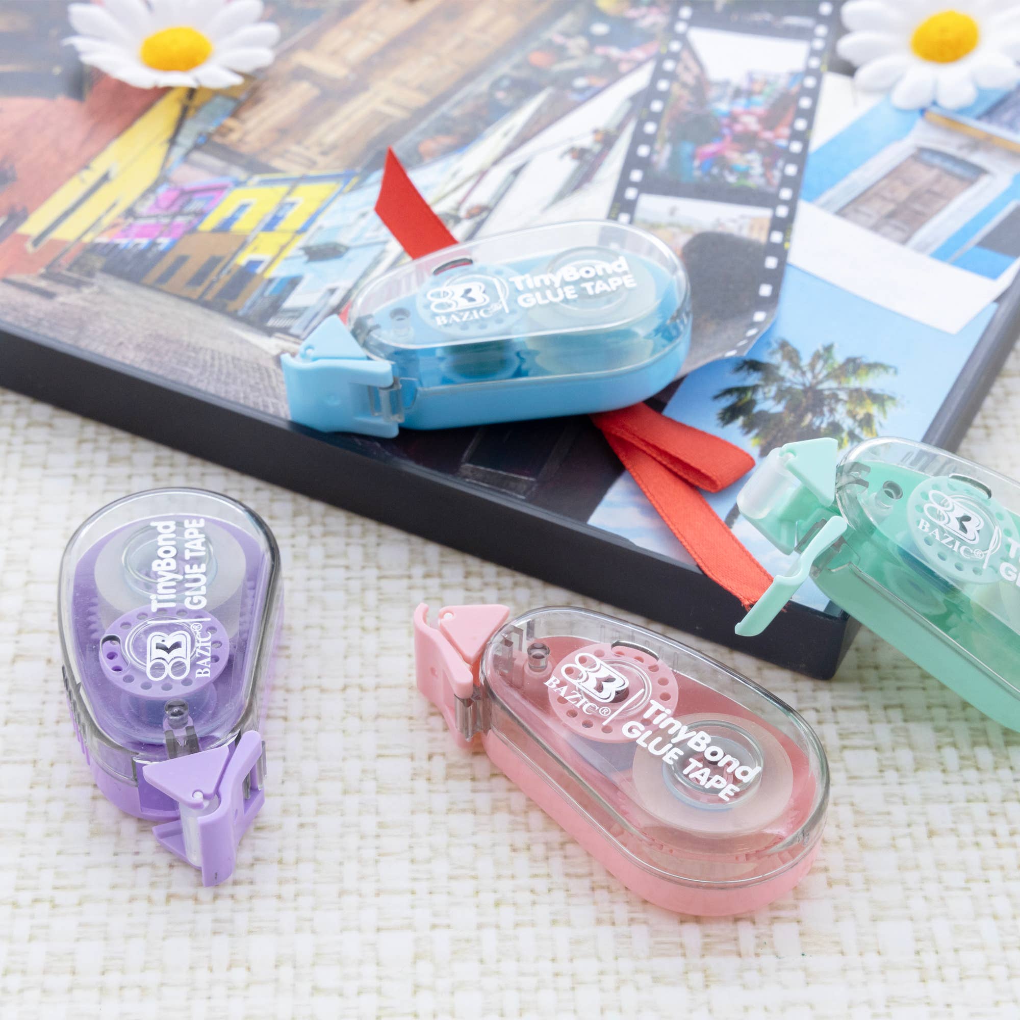 BAZIC Products - Wholesale Glue - Permanent Glue Tape 8 mm x 5 m5