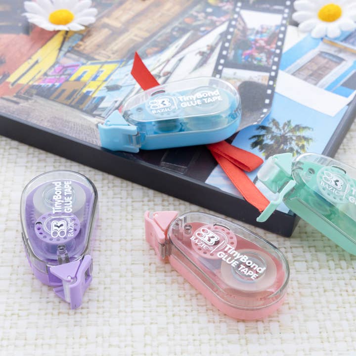 BAZIC Products - Wholesale Glue - Permanent Glue Tape 8 mm x 5 m5