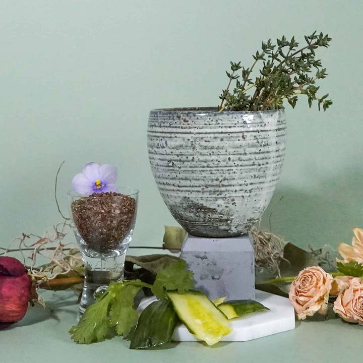 Hvid te + timian for engroshandel hos Lark Artisan Supply