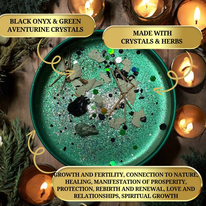 The Goddess of Flame - Wholesale Votive Candle - The Green Man Magic Conjuring Candle2