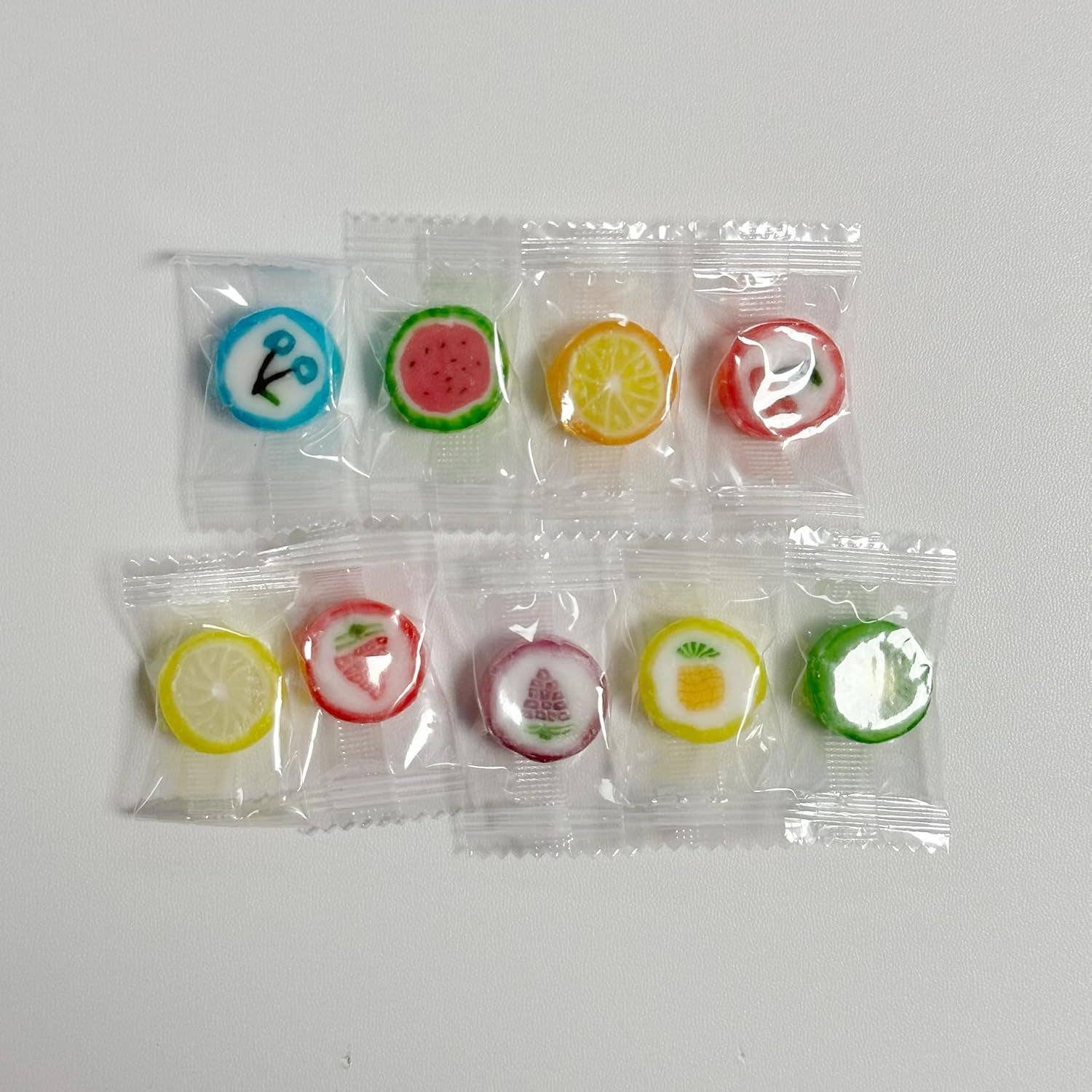 4E's Novelty - Wholesale Hard Candy - 4E's Novelty Fruit Slices Candy – 1.1 lb Bulk Bag of Individually Wrapped Old-Fashioned Hard Candy (125 pcs)4