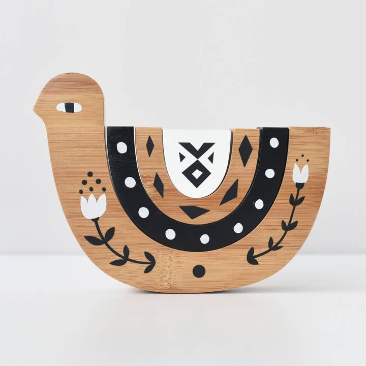 Oiseau nichant en bambou pour la vente par Wee Gallery