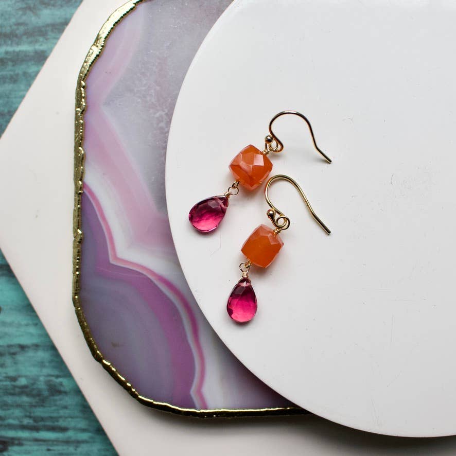 a.v. max - Wholesale Dangle Earrings - Perfect Semi-Precious Earring|Gold Vermeille|Sterling Silver26