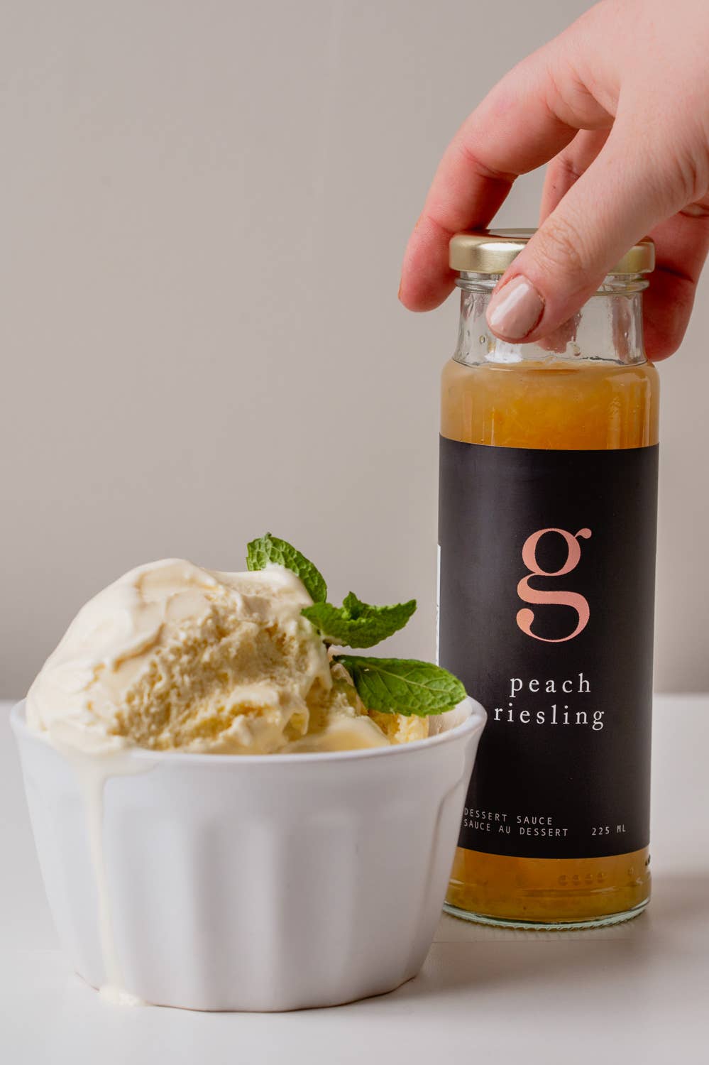 Gourmet Inspirations - Wholesale Sauce - Peach Riesling Dessert Sauce | Pure Peach & Wine Elegance NO TARIFFS5
