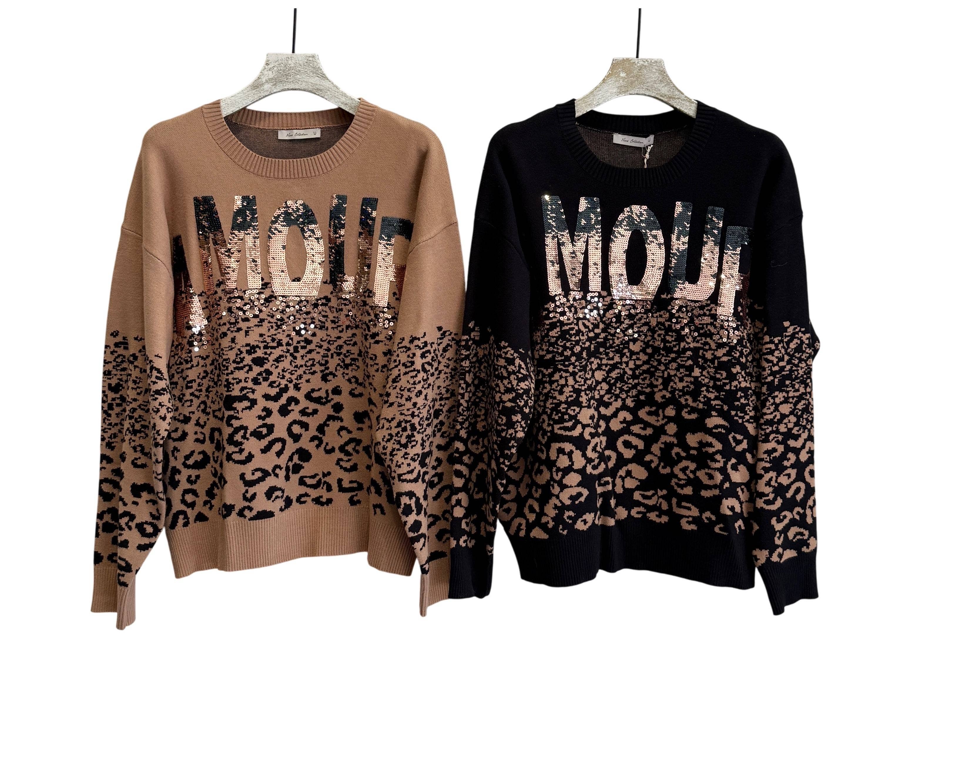 SWEET MAGIC MODA Y COMPLEMENTOS – Pulôver - Mulher por atacado – JERSEY COM LANTEJOULAS4