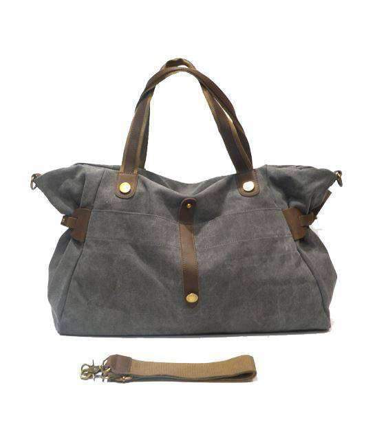 ZEDE PARIS - Wholesale Weekender Bag - Women's - SAINT-LAZARE - Weekend travel sports bag in canvas and leather24