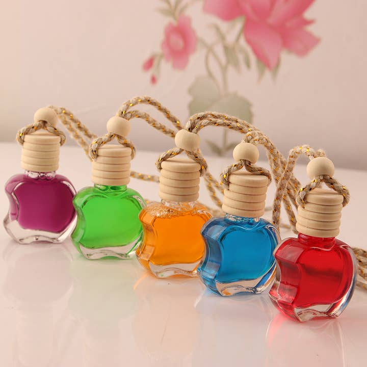 Candles Meta - Wholesale Car Freshener - Unisex - Apple-shaped Car Air Freshener Diffuser Empty Bottle