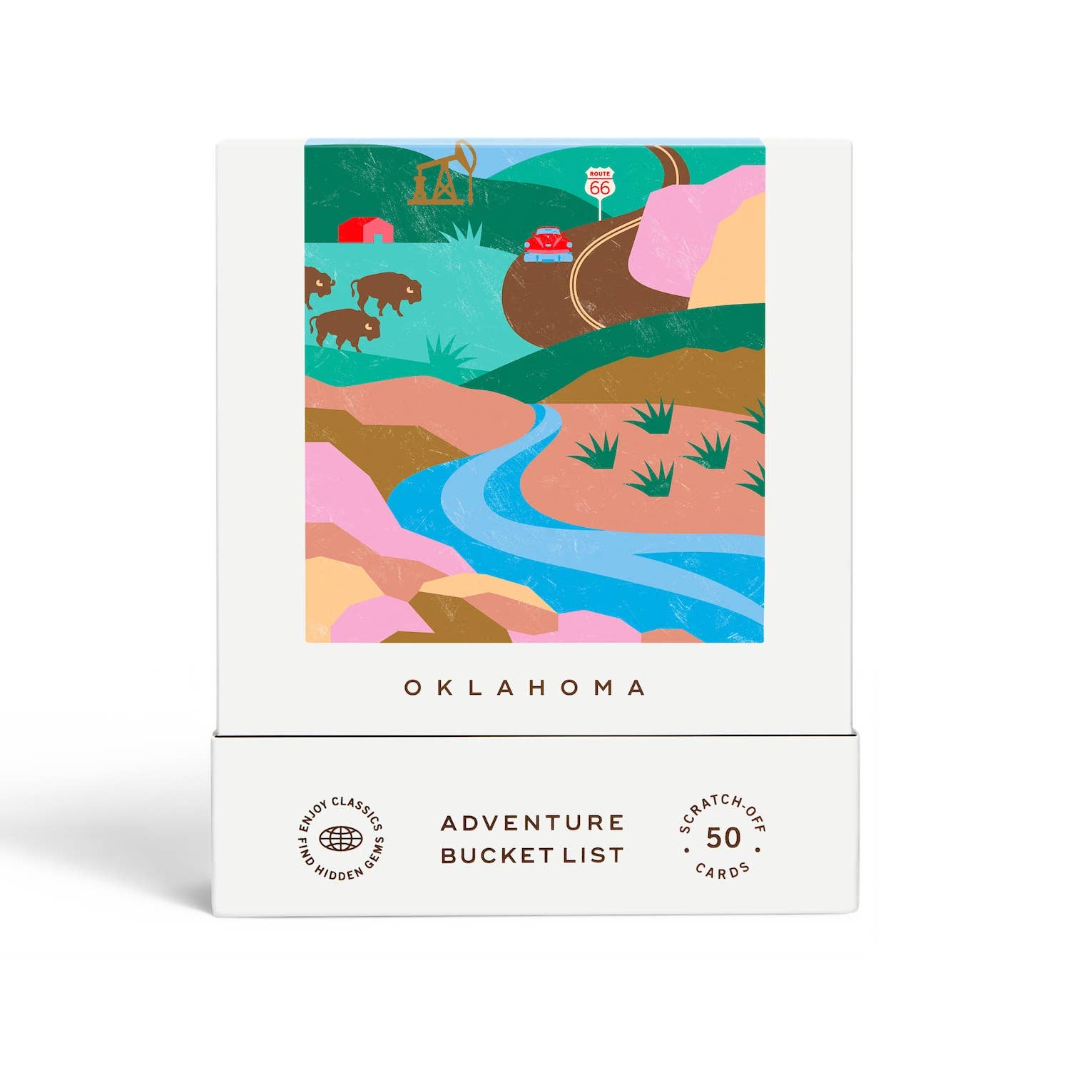 Reach International Outfitters - Wholesale Card Game - Oklahoma Adventure Bucket List