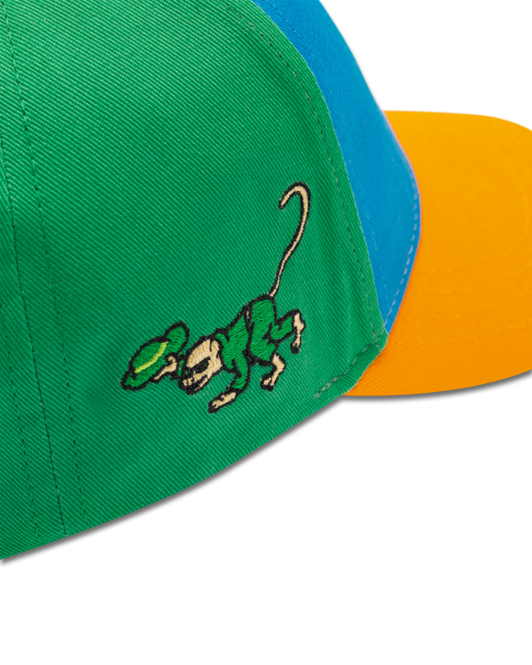 koaa - Wholesale Baseball Cap - Kids - koaa — Pippi Longstocking “Colourful” — Baseball cap blue/green/pink4