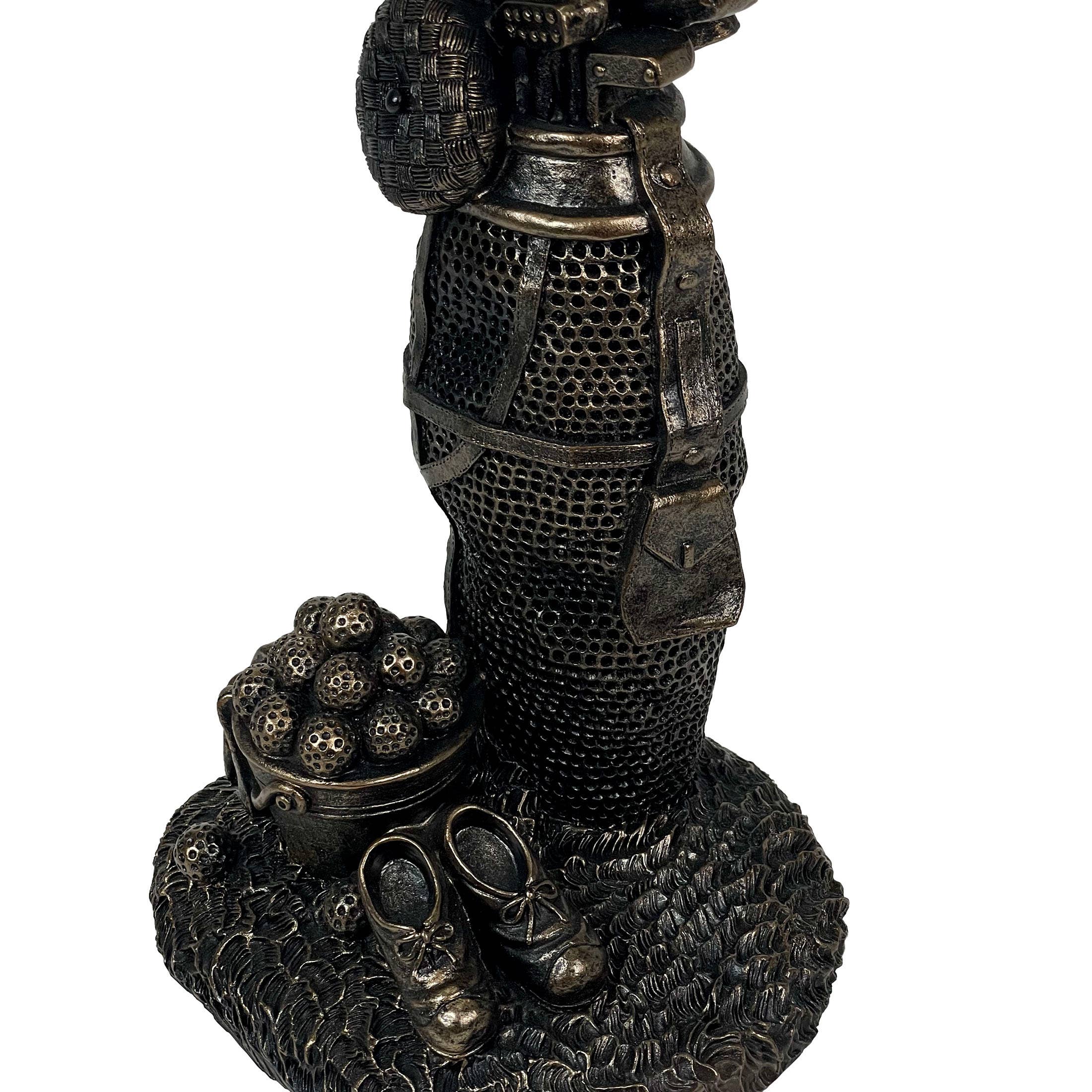 Zeckos - Venta al por mayor Lámparas decorativas/de escritorio - Lámpara de mesa Golf Lovers Tee Time con pantalla decorativa3