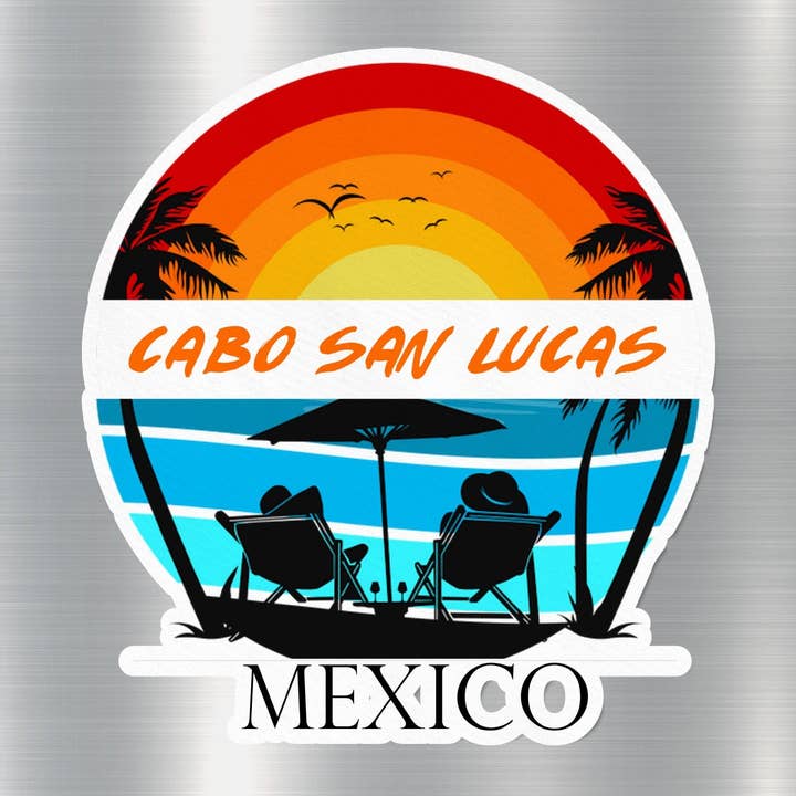 GraffMerch.com - Wholesale Sticker - Cabo San Lucas Mexico Sunset Sticker
