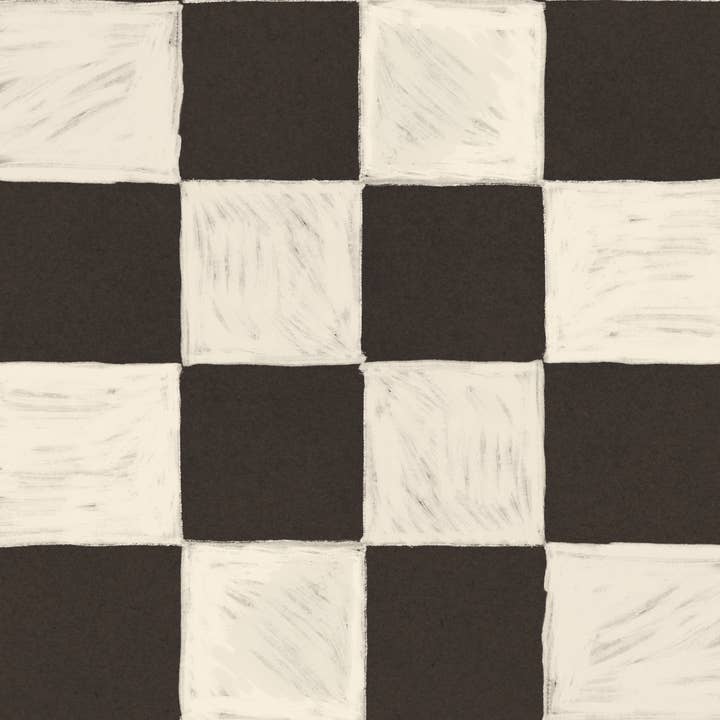 Checker Board - Brown for wholesale by Lunedesignco
