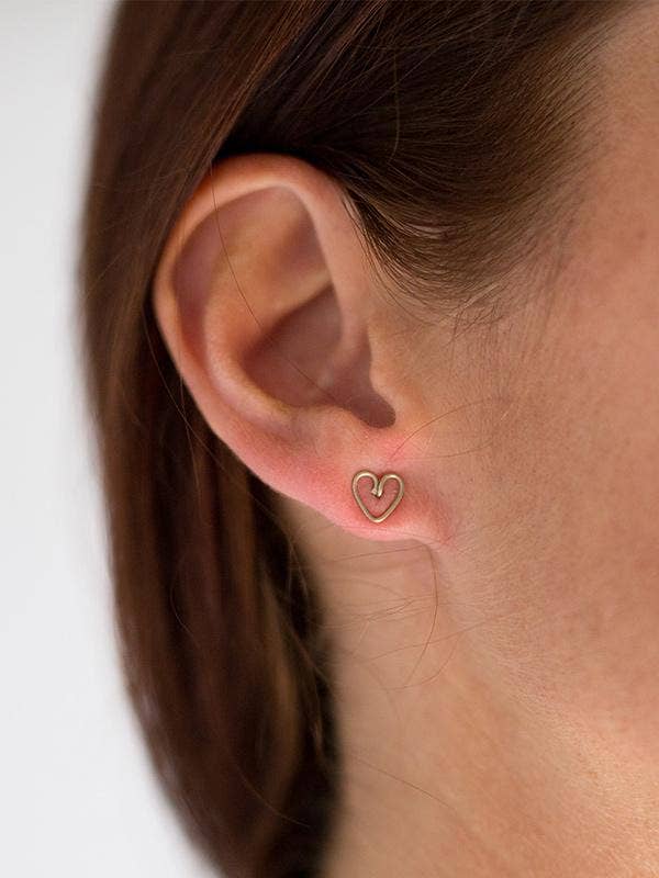 3seams - Wholesale Stud/Post Earrings - Lover Earrings2