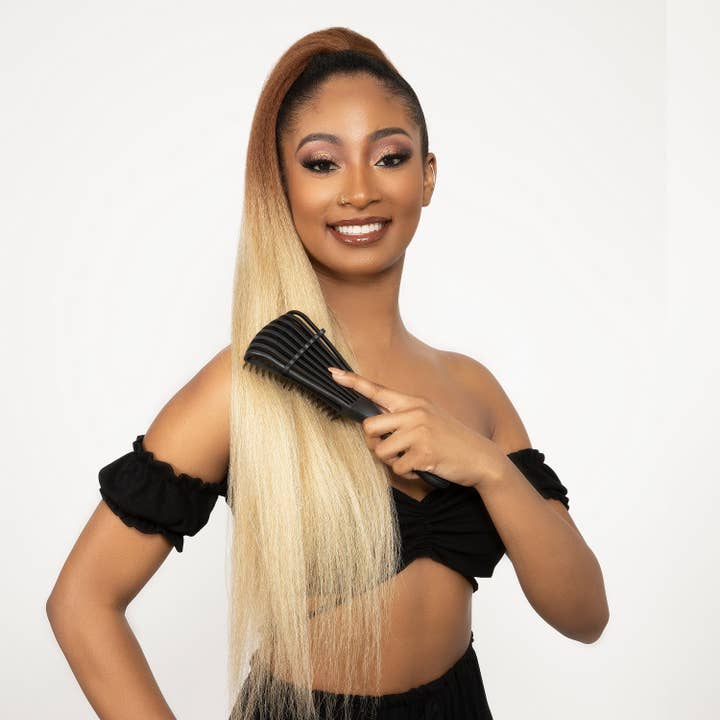 Esha Girl - Vendita all'ingrosso Spazzola/pettine - Pettine Districante in Silicone Esha Girl2