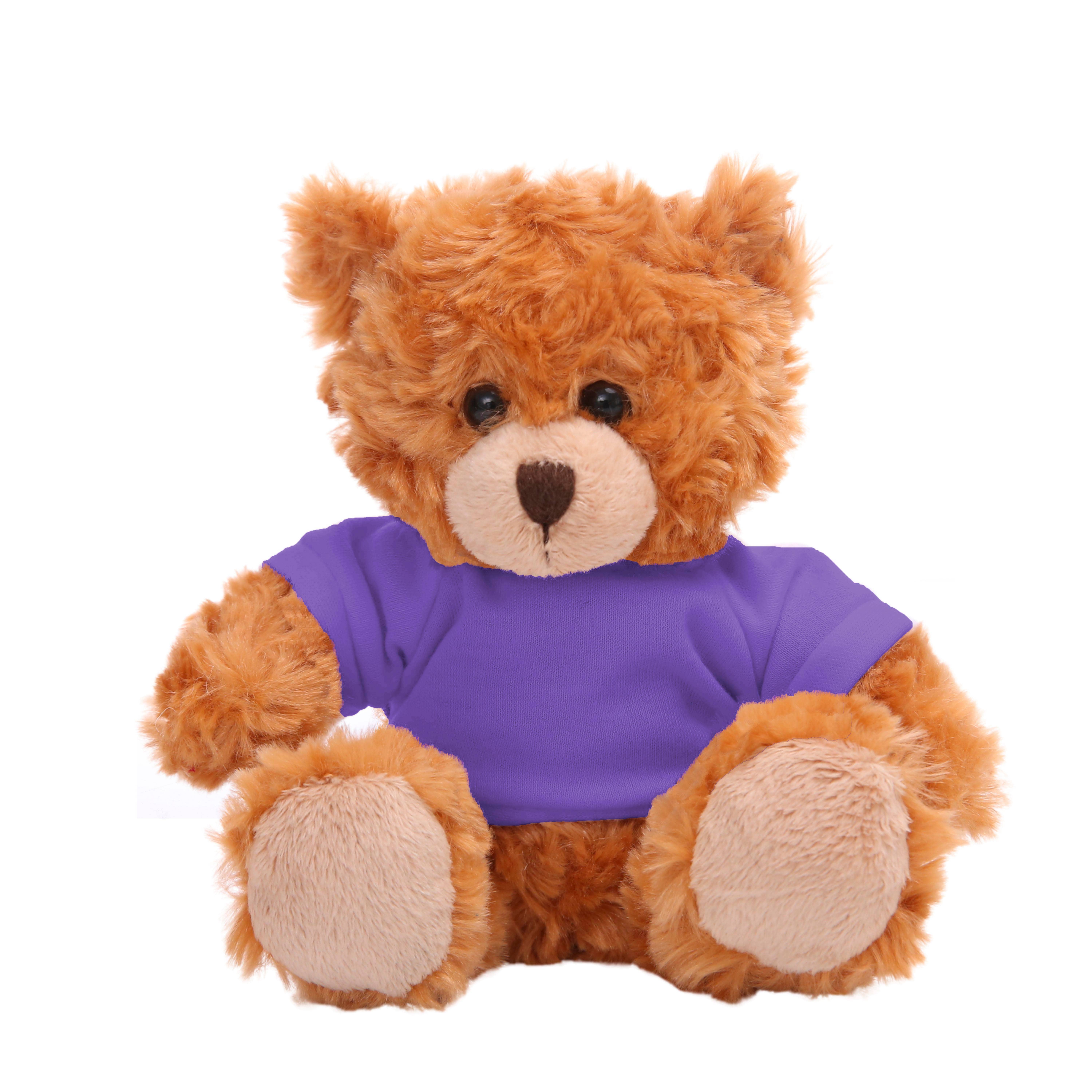 Plushland – wholesale Fyllda/plyschleksaker - Barn och baby – 12" Personlig nallebjörn i T-shirt | Anpassad plyschbjörn7