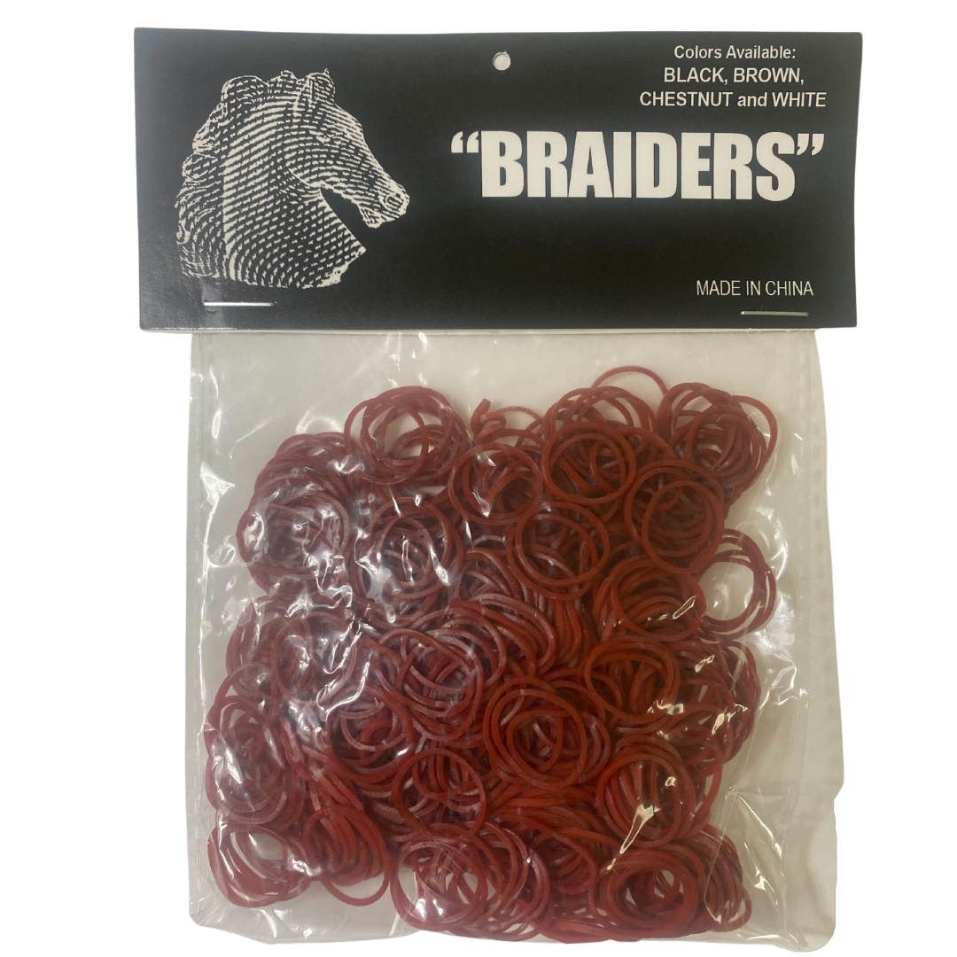 Intrepid International - Wholesale Horseback Riding Gear - Horse Mane and Tail Braiding Bands - 500/Bag2