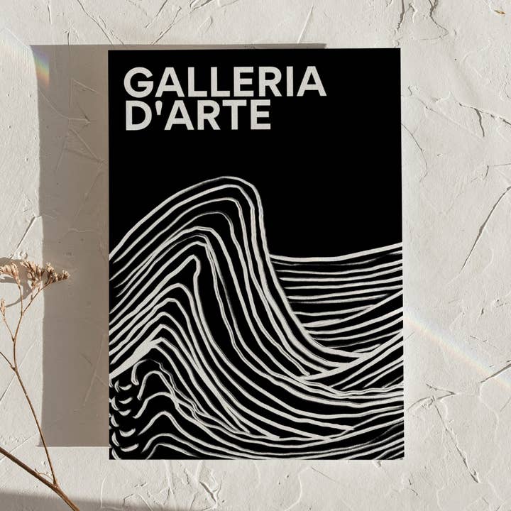 Abstract Galleria D'Arte Print for wholesale by LXR CREATE