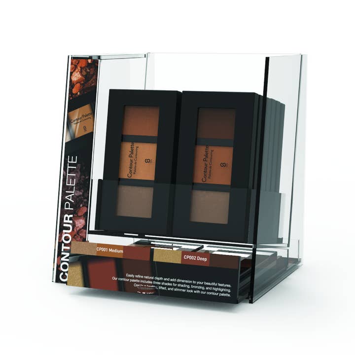 SM Beauty LLC - Wholesale Makeup Contour - Sistar Contour Palette Powder Face Makeup | Acrylic Display