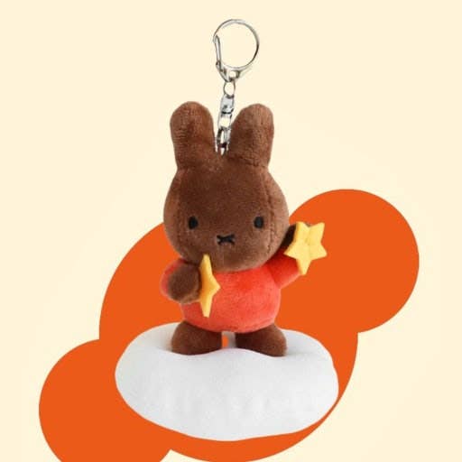 K-Wonderland – Porta-chaves - Mulher por atacado – Reabastecimento! Porta-chaves de Peluche Miffy Dream Series - 12cm17