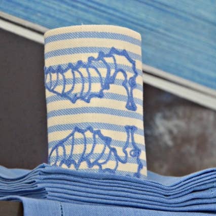 BUSATTI - Wholesale Dishcloth - SEAHORSE - KITCHEN TOWEL MELOGRANO