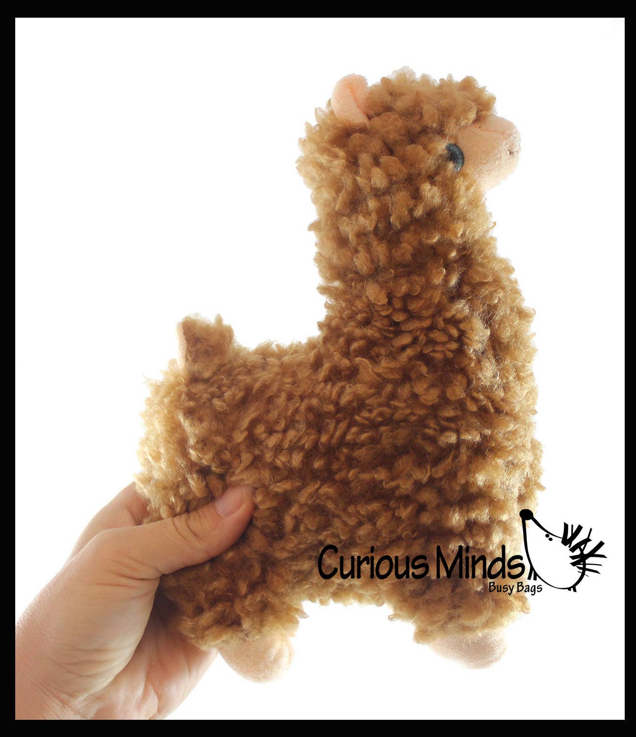 Curious Minds Toys - Wholesale Stuffed/Plush Toy - Kids & Baby - 1 Wooly Alpaca Stuffed Animal Toy - Soft Animal Plushie  Stu9