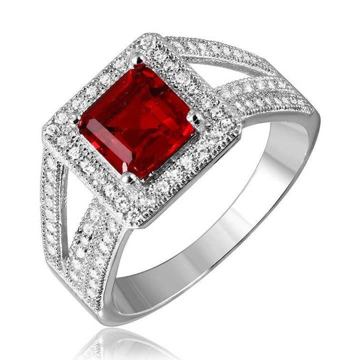 Koninklijke Halo Ring voor wholesale door Karen Cole Timeless Treasures