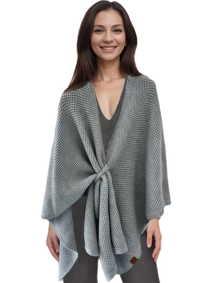 3921 - Mantella a Nido d'Ape con Cappio per la vendita all'ingrosso da parte di The Magic Scarf Company