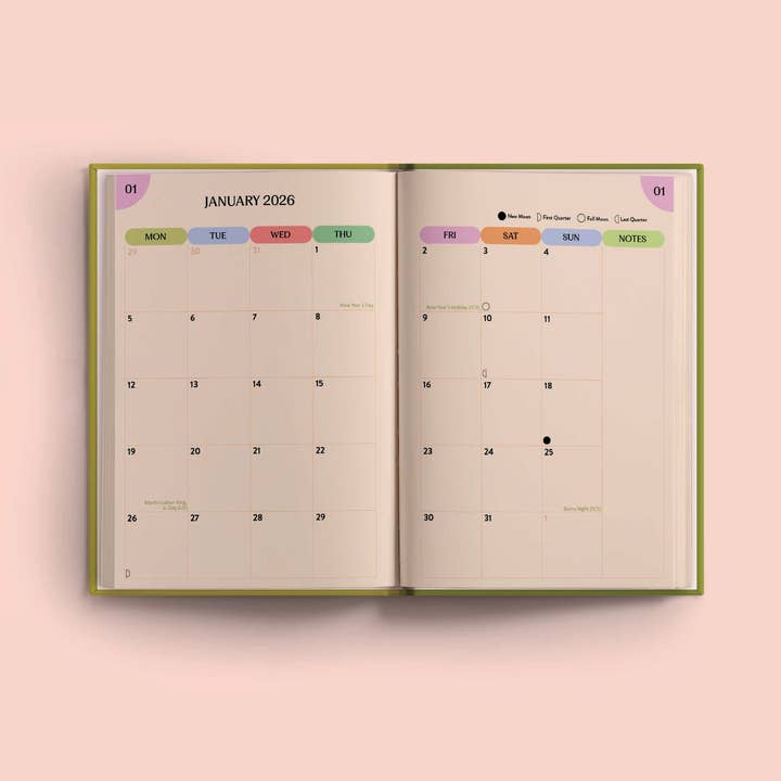 Good Tuesday (Once Upon a Tuesday) - Wholesale Planner - 2026 Weekly Planner | Diary Agenda A5 | Les Fleurs3