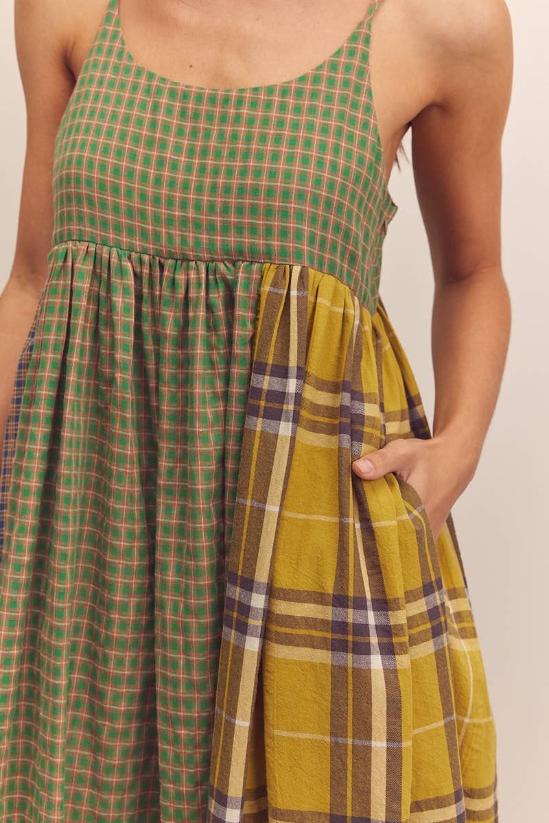 Multi Colored Contrast cami dress for wholesale on Faire3