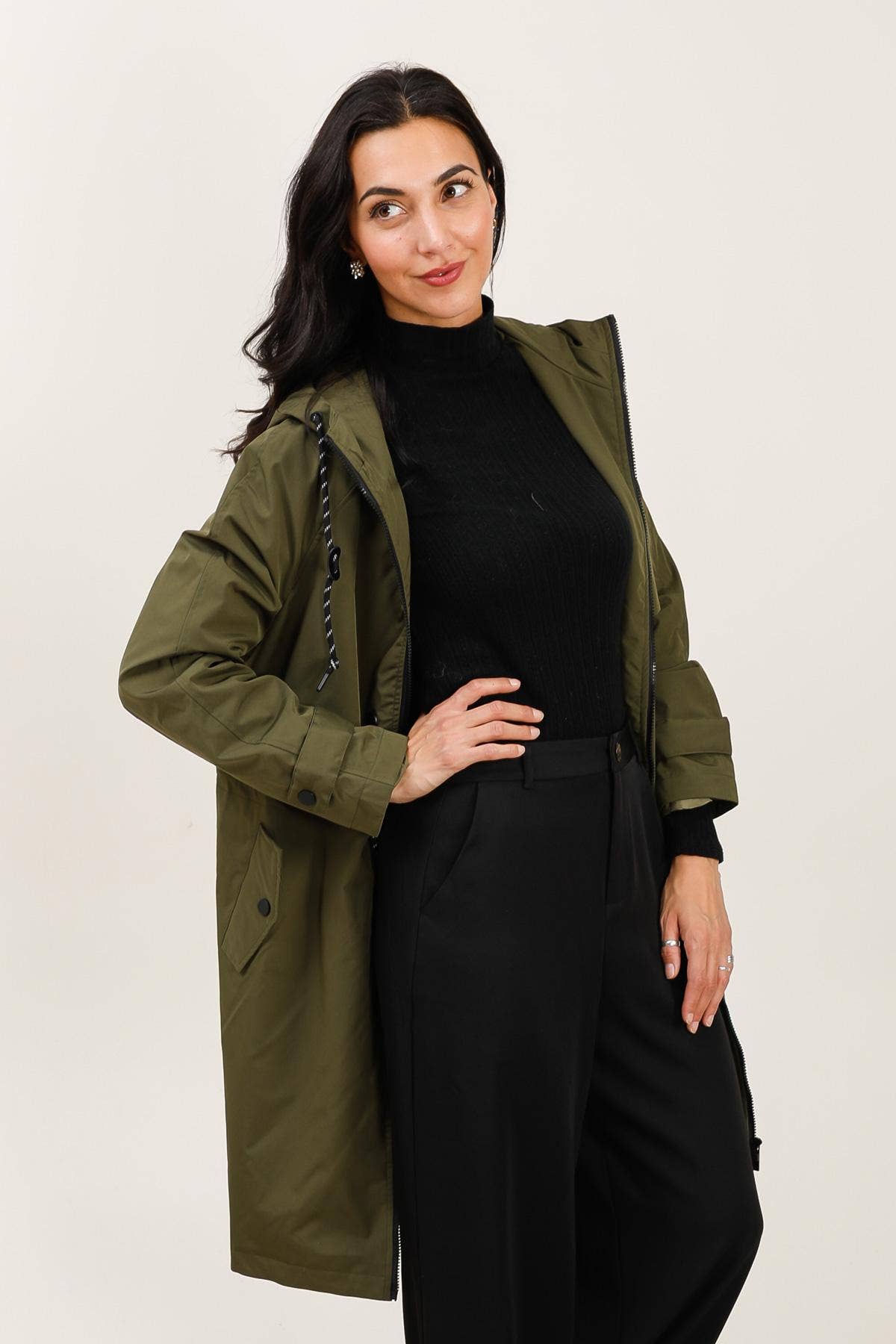 Attrait Paris - Wholesale Parka - Women's - Long waterproof parka10