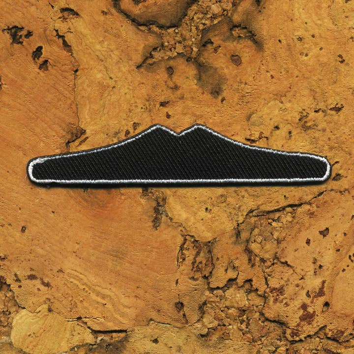 Tribal Trade GmbH - Wholesale Patch - Mustache straight slim mustache patch sticker1